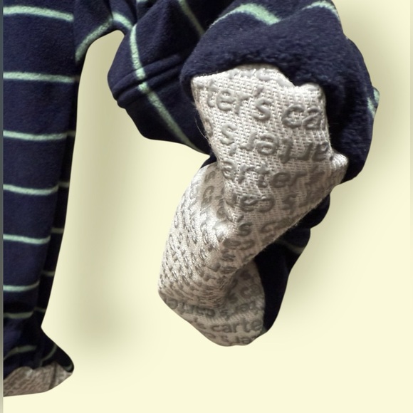 Carter's Baby & Toddler Boys Dinosaur Fleece Footie Pajama Size 3T - Picture 5 of 5